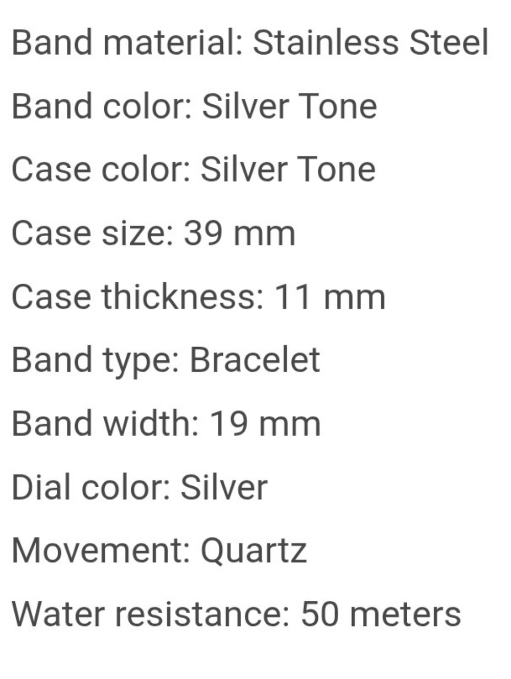 Michael Kors- Silver Watch. - Picture 5 of 14